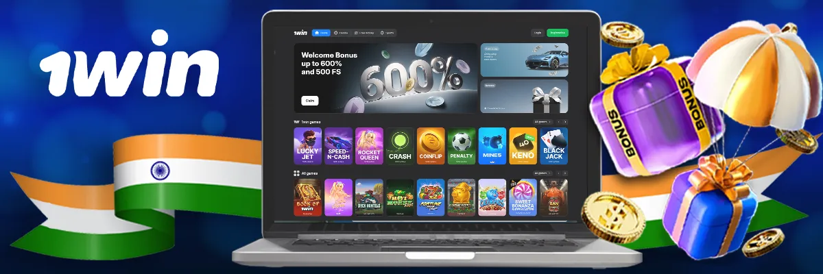 Website 1WIN for Casino and Betting in India
