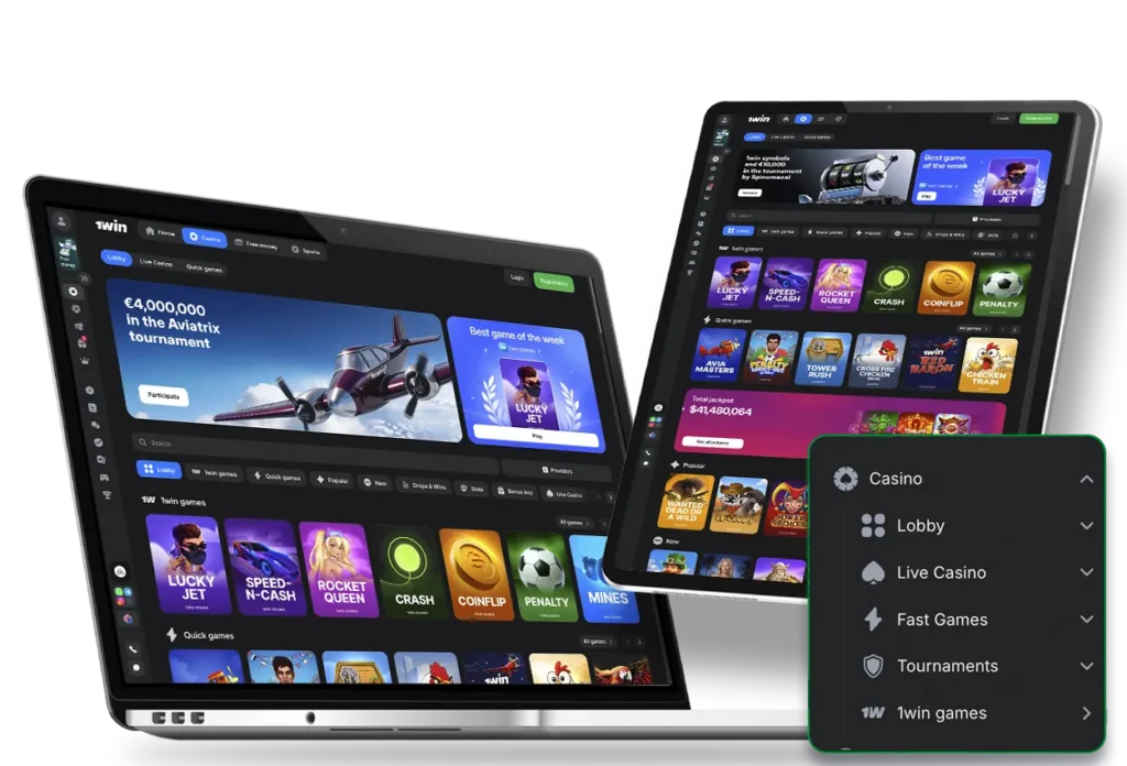 1win India Casino games